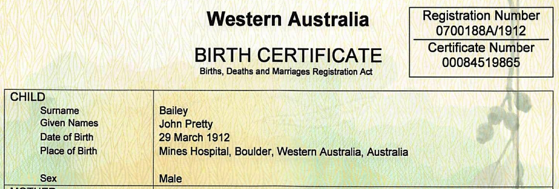 Images/Content-4-0/Content [4-0] 00001A.jpg@Birth Certificate John Pretty Bailey – Skip